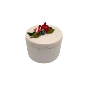 قندان در دار سرامیکی طرح انار مدل طرح برجسته